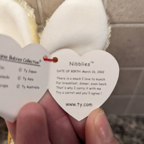 TY Beanie Babies Bunny Rabbits Collectible Easter Gift Stuffed Animals Stuffies - Picture 6 of 9